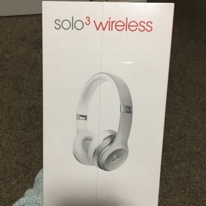 Brand new never been open silver Beats